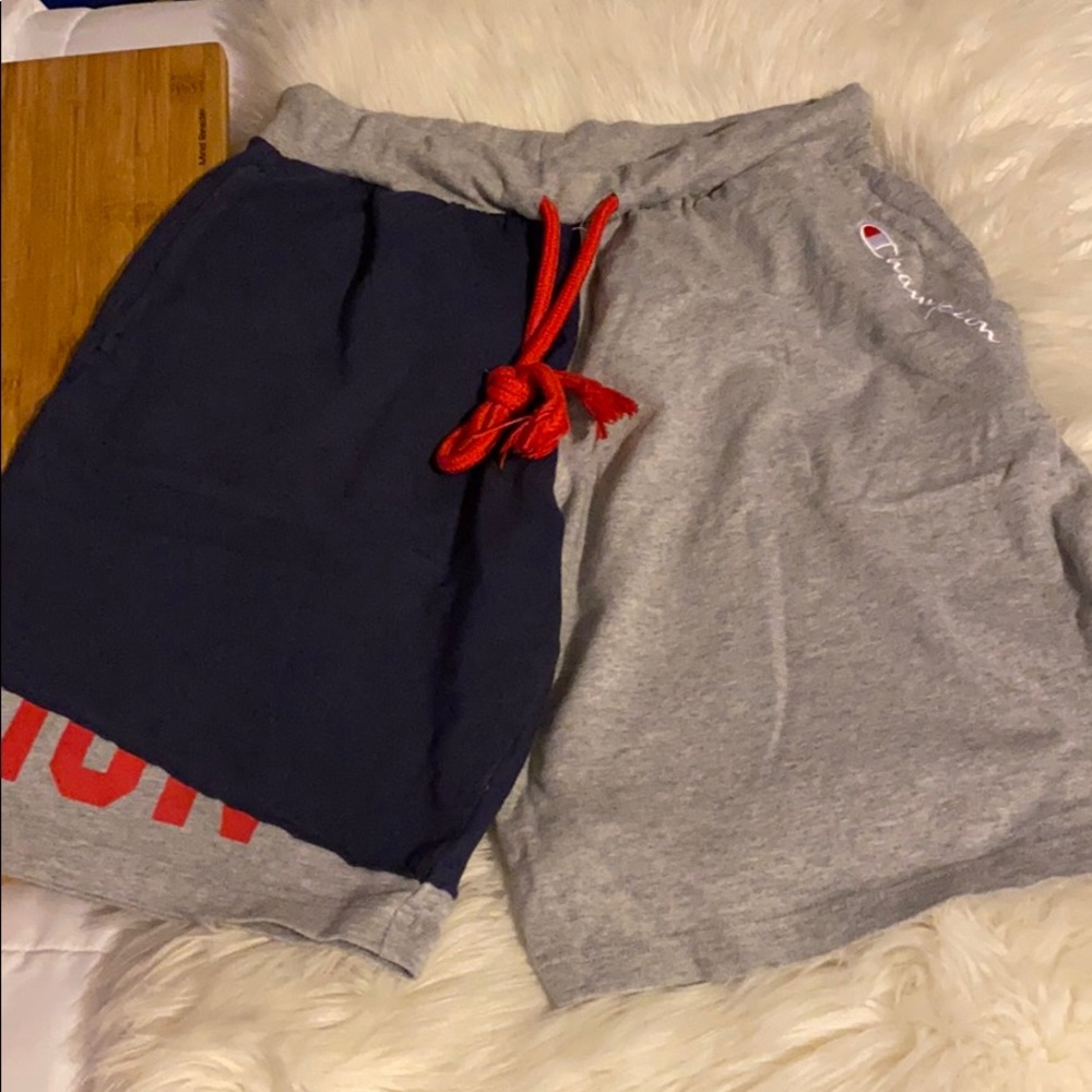 Champion shorts.